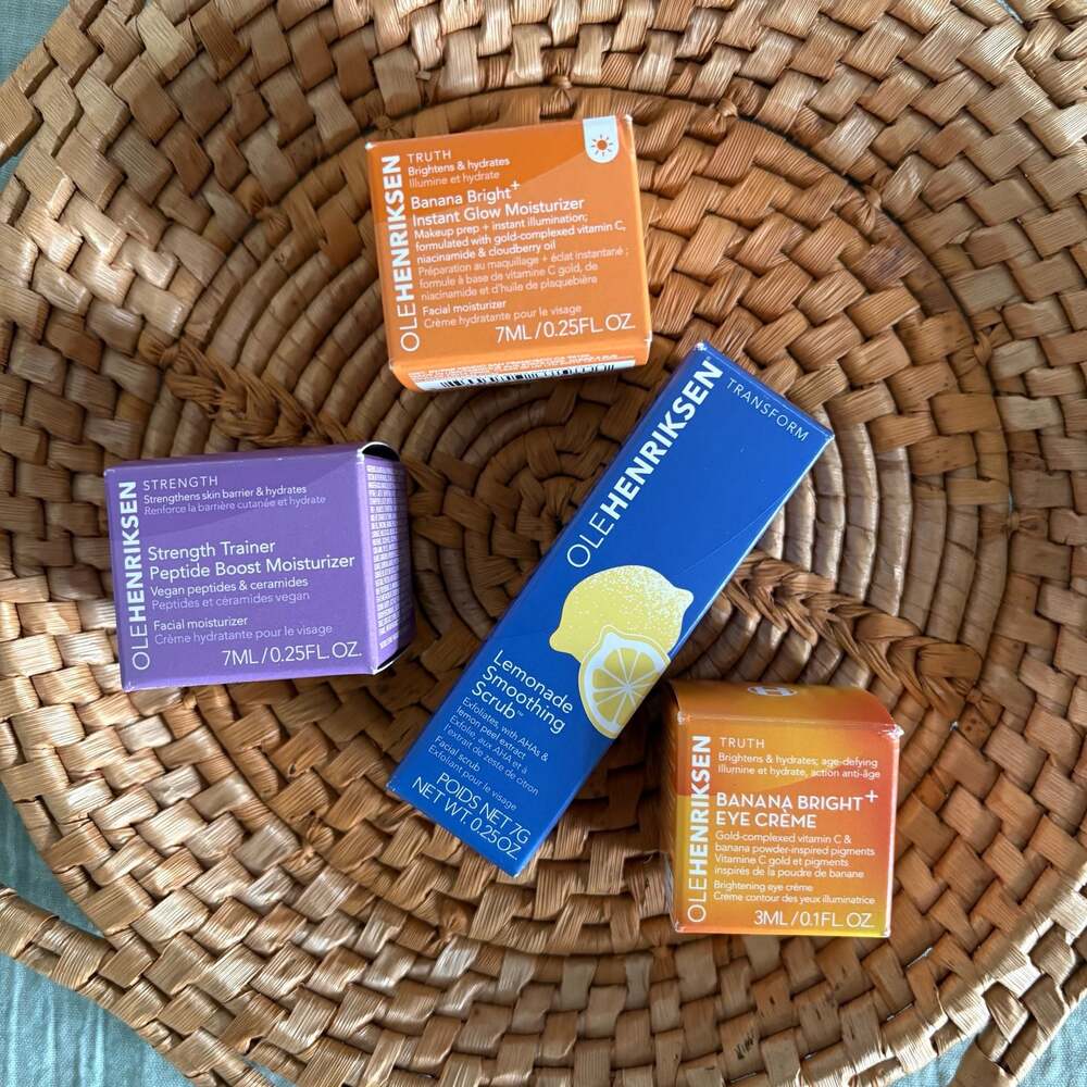 Ole Henriksen Skincare Deluxe Mini 4-Piece Set NEW